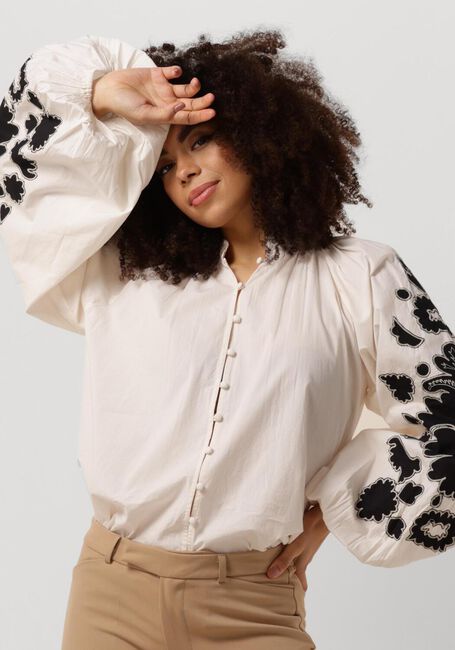 Creme AIMEE THE LABEL Blouses GLORIA - large
