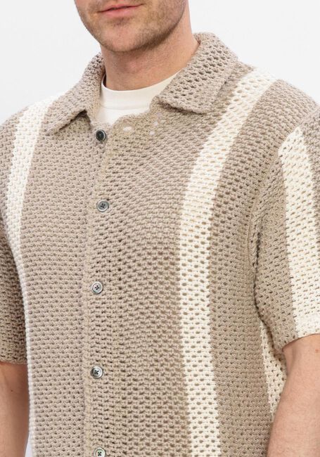 Beige PROFUOMO Polo POLO SS BUTTON TH - large