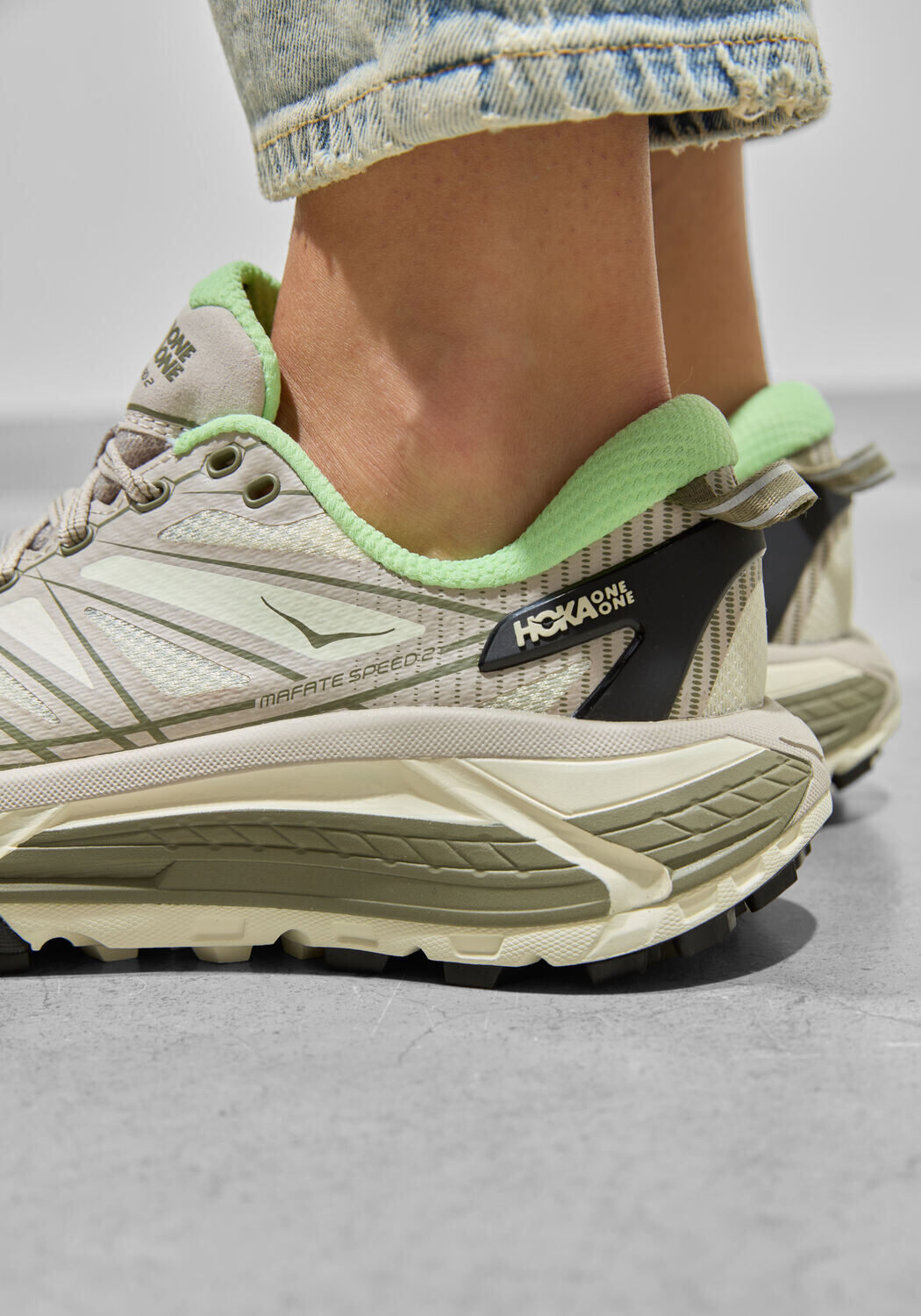 Grijze HOKA Lage sneakers MAFATE SPEED 2 - large