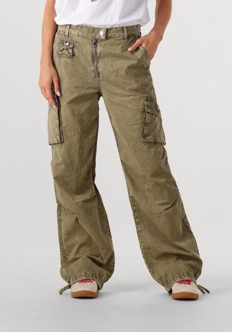 Khaki GANNI Cargobroeken W0754 - large