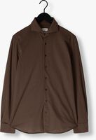Bruine PROFUOMO Klassiek overhemd SHIRT X-CUTAWAY SC JAPANESE KNITTED - medium