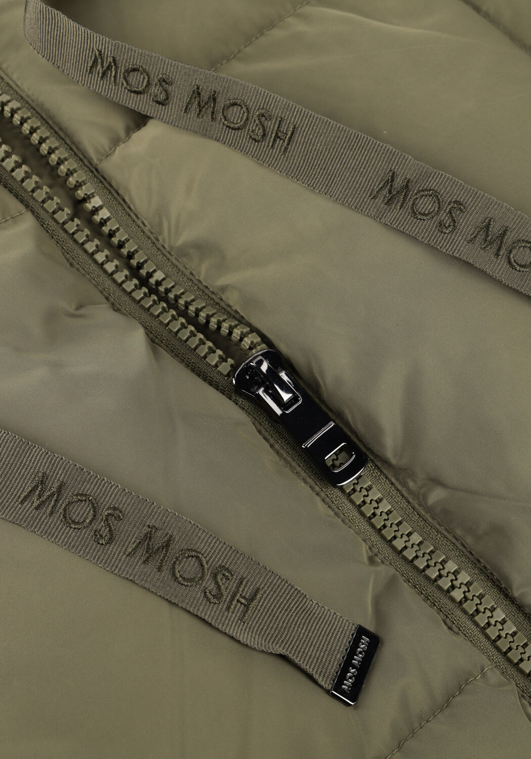 Olijf MOS MOSH Gewatteerde jas NOVA SQUARE DOWN COAT - large