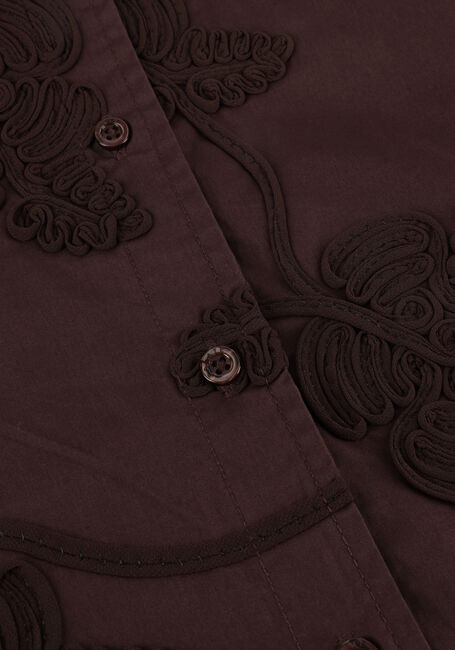 Bruine ROTATE Blouses FLOWER OVERSIZED SHIRT - large