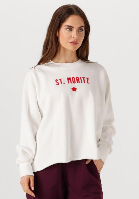 Witte PENN & INK Trui SWEATER W25F1700 - large