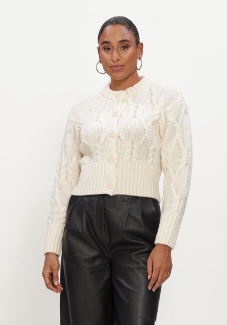 Ecru COPENHAGEN MUSE Truien/vesten CMMAGLE-CARDIGAN - large
