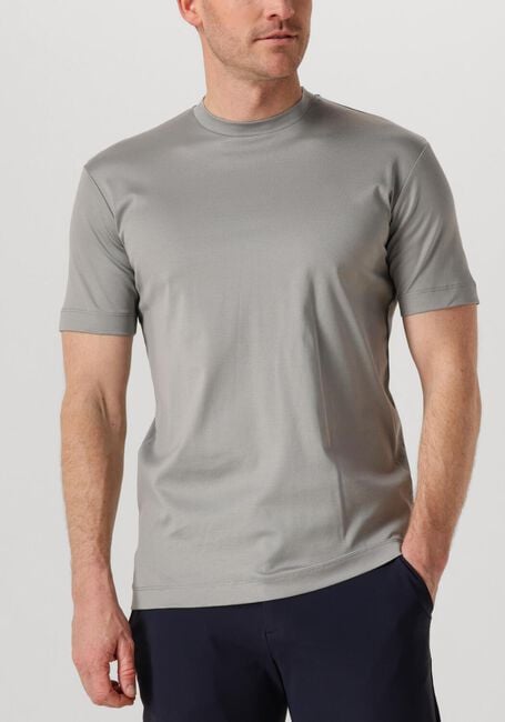Grijze VALENZA  1001 INTERLOCK SUPIMA TSHIRT - large