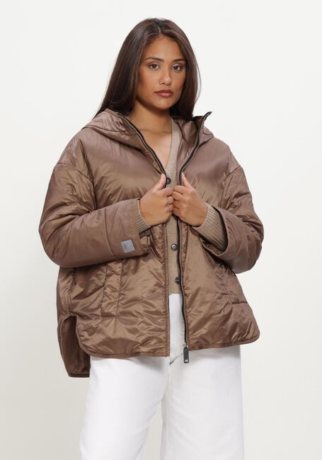 Bruine MAX MARA Gewatteerde jas MTCCLEO - large