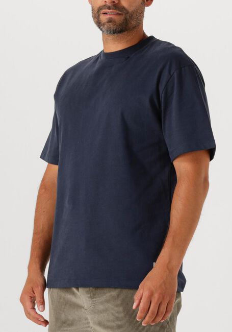 Donkerblauwe THE GOODPEOPLE T-shirt TAKI - large