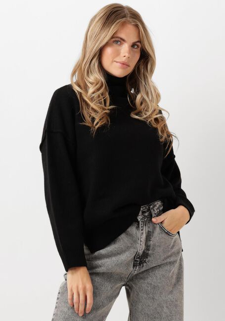 Zwarte CO'COUTURE Truien/vesten MAJA SLIT ROLL NECK - large