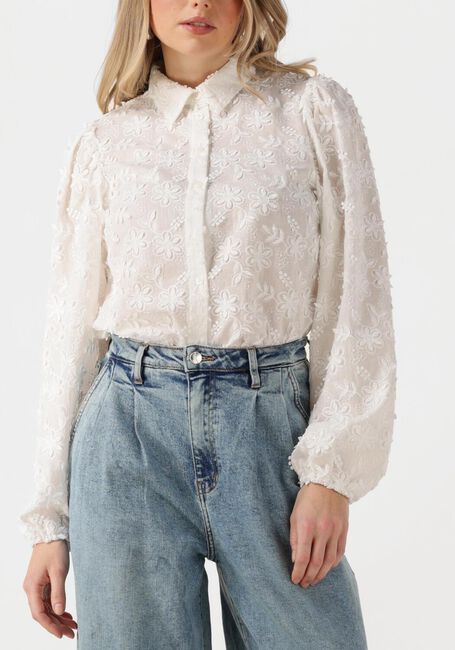 Witte AAIKO Blouses LIEN LONG SLEEVE CO 510 - large