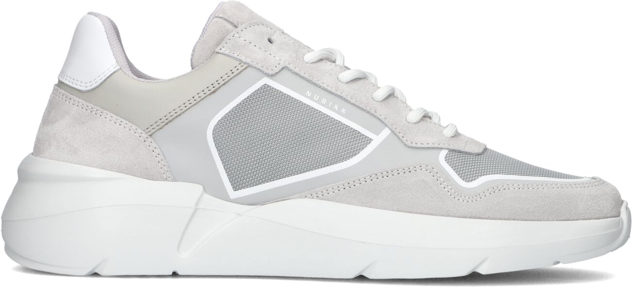 Nubikk Lage Sneakers Heren Roque Road Curl, Maat: 46, Materiaal: Suède, Kleur: Grijs