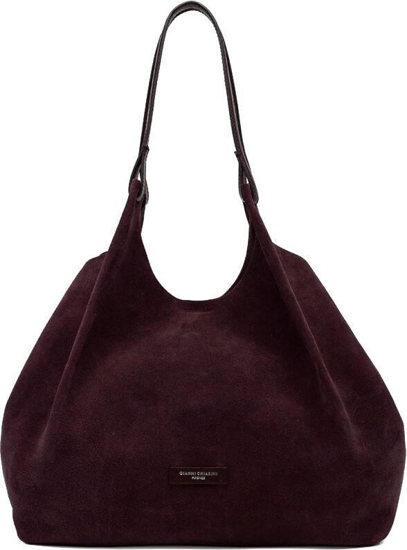 Gianni Chiarini Gianni Chiarini Schoudertas Dames Dua / Bs 9800, Materiaal: Suède, Kleur: Bordeaux