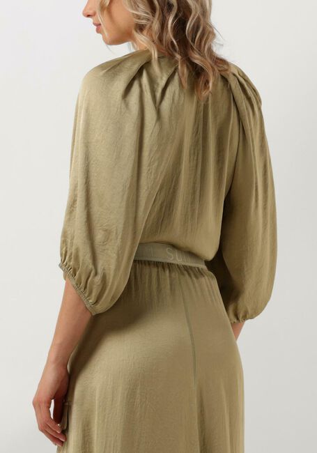Groene SUMMUM Blouses TOP SILKY TOUCH - large