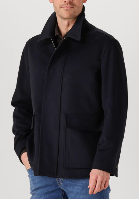 Donkerblauwe LARDINI Overshirt GIUBBINO - large