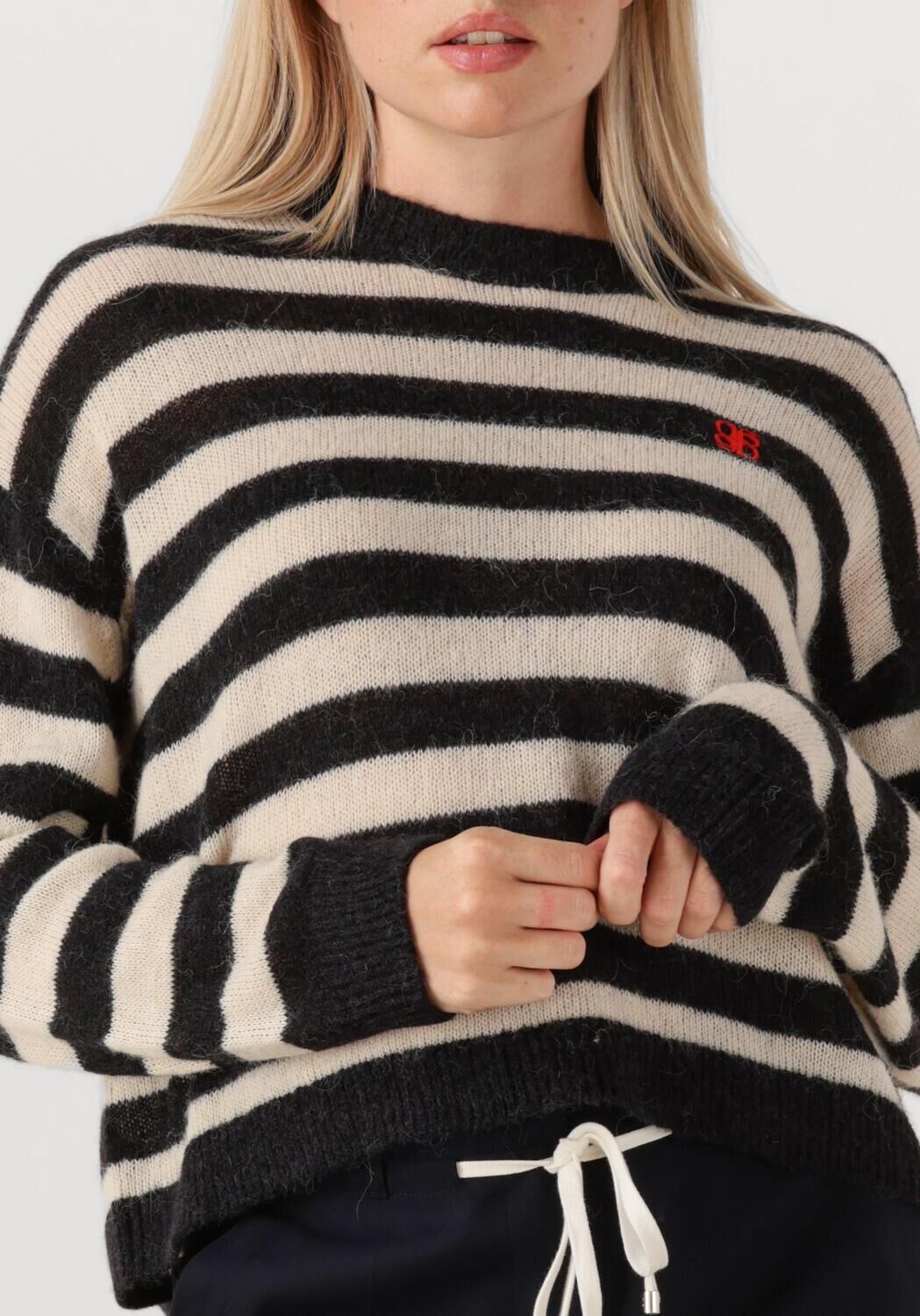 Multi DANTE6 Trui ARIAMA STRIPE  STRIPED SWEATER - large