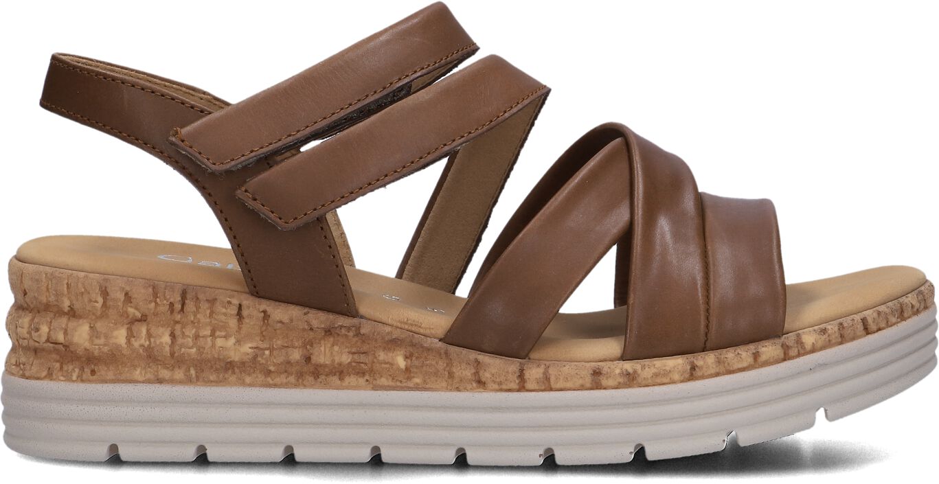 Gabor Sandalen
Dames 702.2, Maat: 40,5, Materiaal: Leer, Kleur: Camel