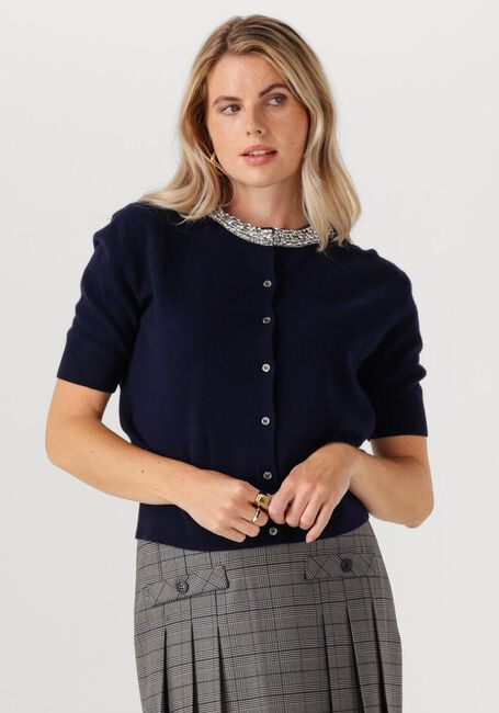 Donkerblauwe JANICE Vest MOON - large