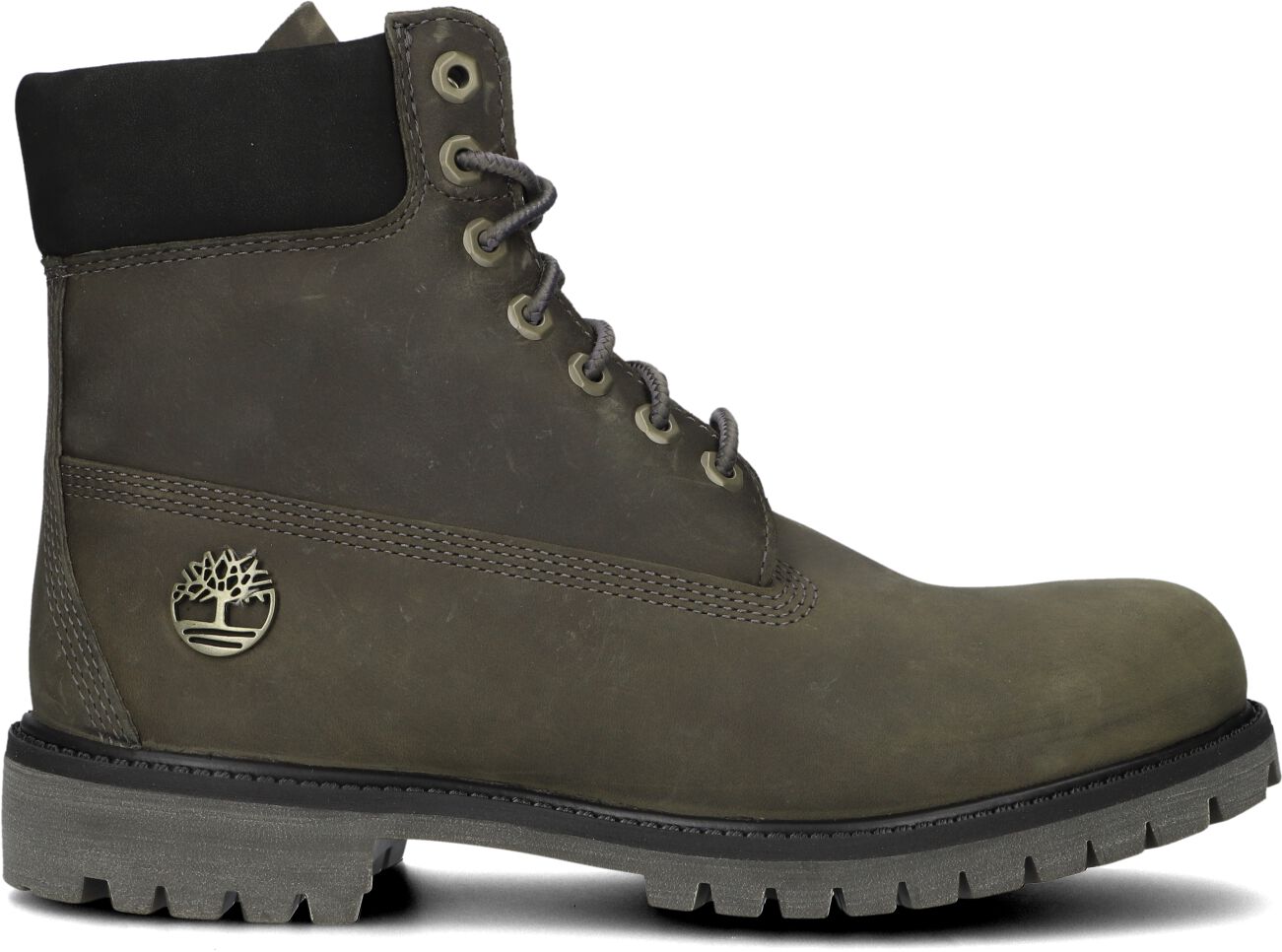 Timberland Veterboots Heren 6 Inch Premium Boot Men, Maat: 41,5, Materiaal: Nubuck, Kleur: Grijs
