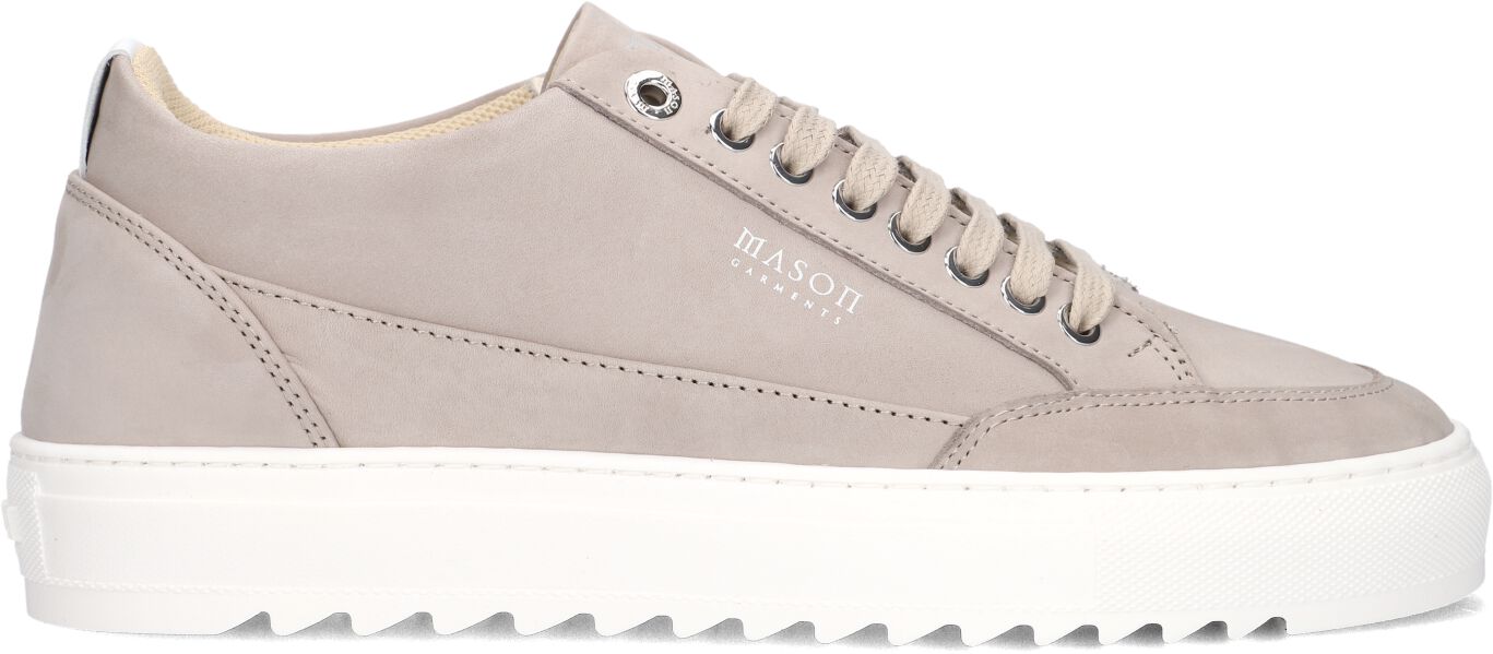 Mason Garments Lage Sneakers Heren Tia Originale Nuovo, Maat: 43, Materiaal: Nubuck, Kleur: Taupe