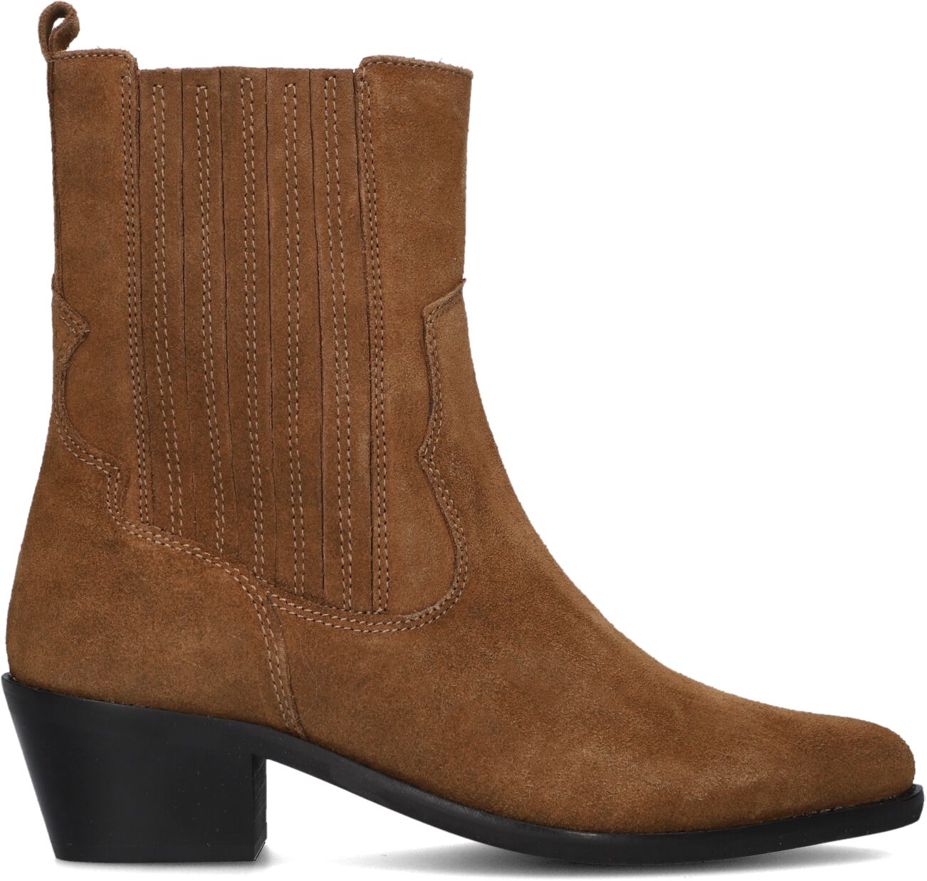 Lina Locchi Enkellaarsjes
Dames L1309, Maat: 36, Materiaal: Suède, Kleur: Cognac