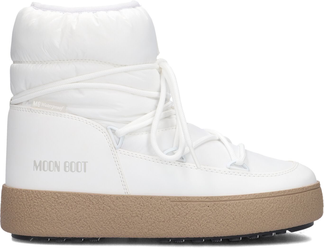 Moon Boot Snowboots Dames Ltrack Low, Maat: 41, Materiaal: Textiel, Kleur: Wit