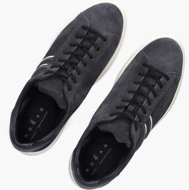 Donkerblauwe HOGAN Lage sneakers H580 ALLACCIATO H SLASH Donkerblauwe HOGAN Lage sneakers H580 ALLACCIATO H SLASH - large