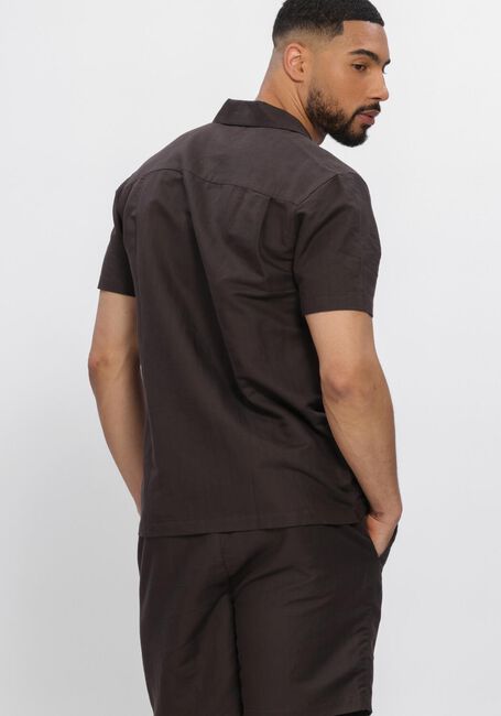 Bruine WAHTS Casual overhemd TANNER - large