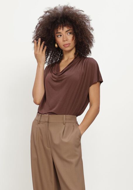 Bruine BRUUNS BAZAAR Tops & T-shirts KATKABBGINAE BLOUSE - large