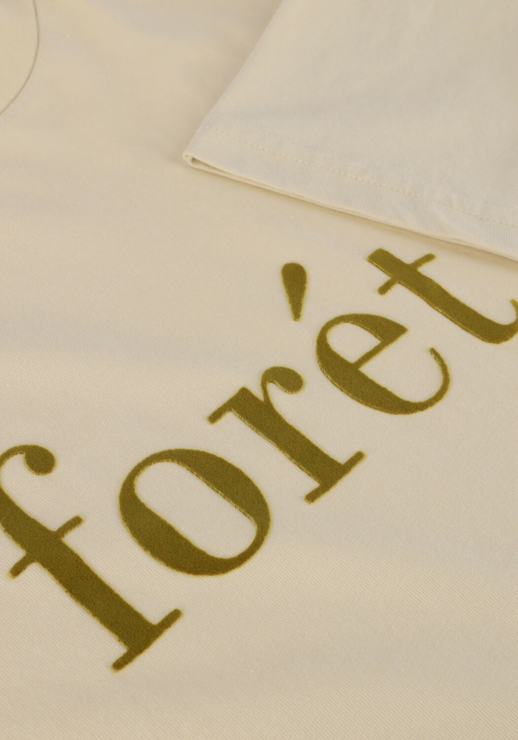 Beige FOR&Eacute;T T-shirt RESIN T-SHIRT - large