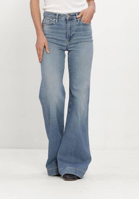 Blauwe 7 FOR ALL MANKIND Wide jeans MODERN DOJO AQUASHADE - large