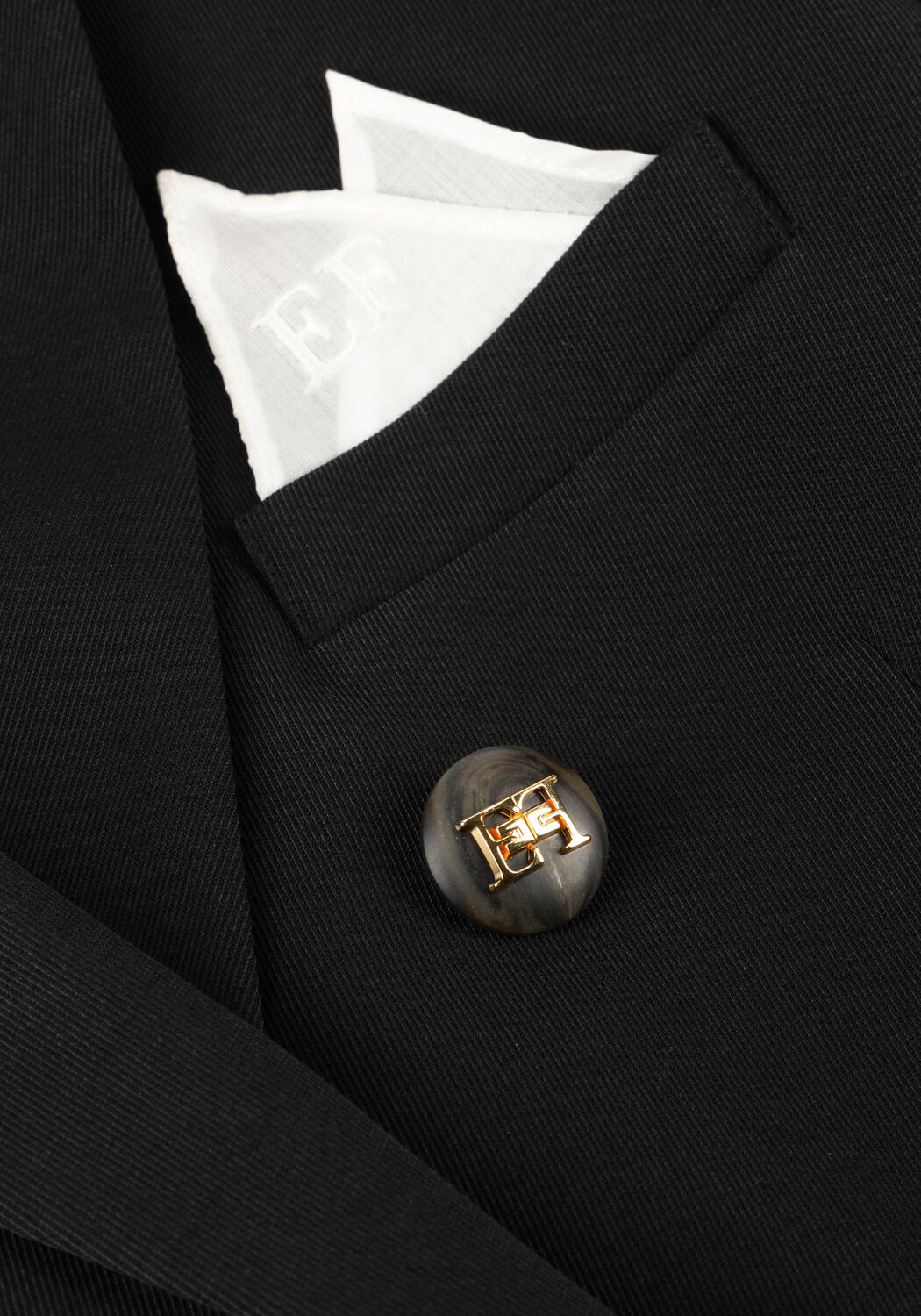 Zwarte ELISABETTA FRANCHI Blazer JACKET - large