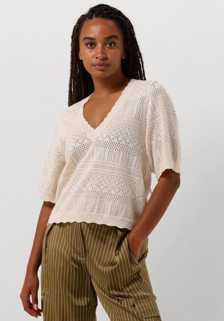 Gebroken wit DANTE6 Top AJOUR TOP - large