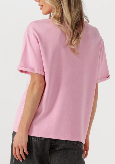Roze ALIX THE LABEL T-shirt LADIES KNITTED ALIX SHIRT - large
