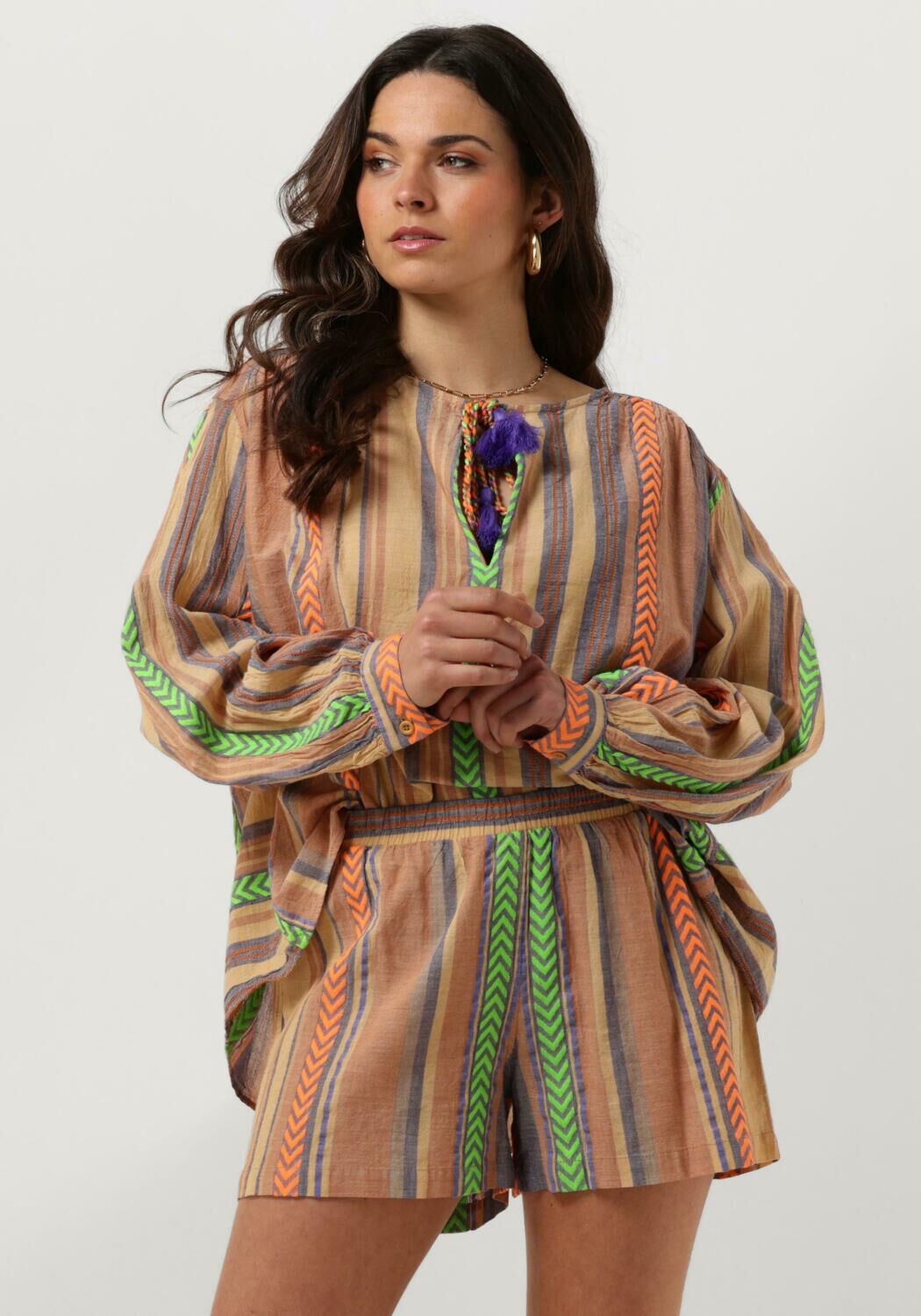 Devotion Blouse Dames Myrto, Maat: S