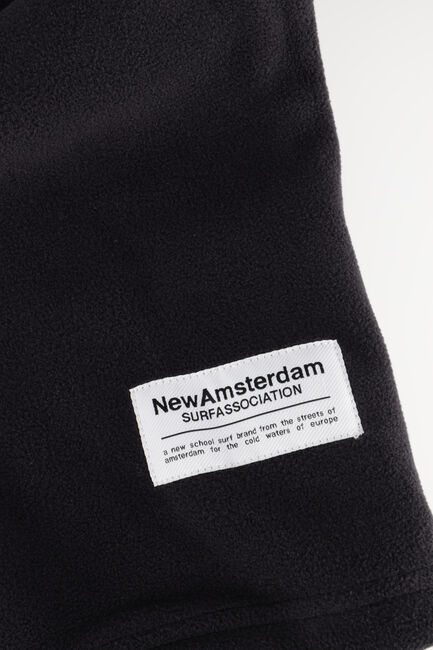 Zwarte NEW AMSTERDAM SURF ASSOCIATION Sweater FLEECE CREWNECK - large