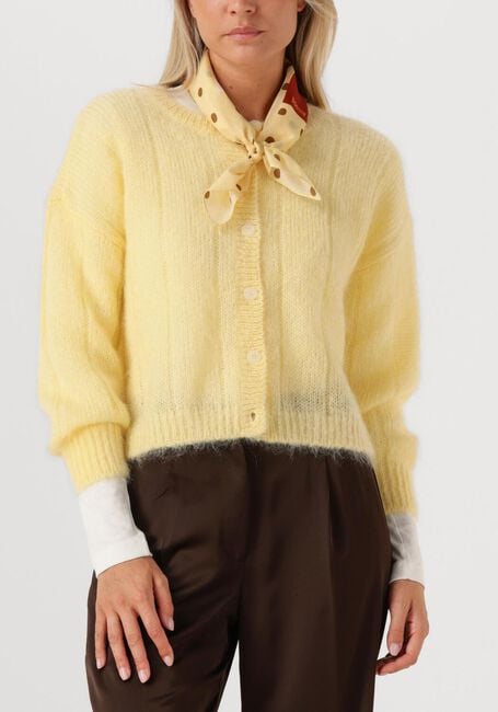 Gele DES PETITS HAUTS Vest CHOUETTE - large