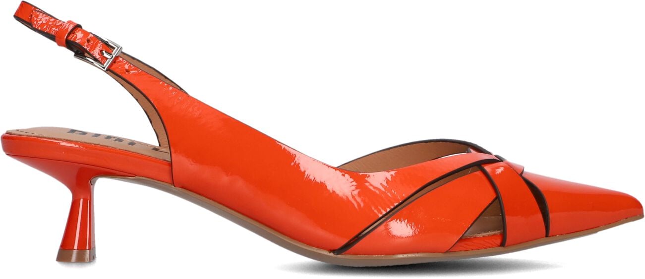 Bibi Lou Slingbacks Dames 632z21vk, Maat: 36, Materiaal: Lakleer, Kleur: Oranje