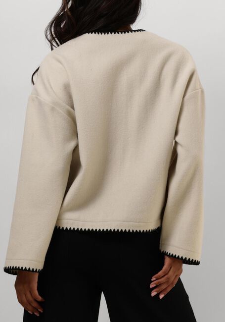 Ecru RUBY TUESDAY Jack ISAC JACKET WITH HAND EMBROIDERY - large