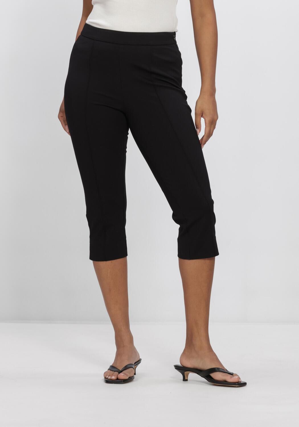 Zwarte CO'COUTURE Capri's CATJACC CAPRI LL PANT - large