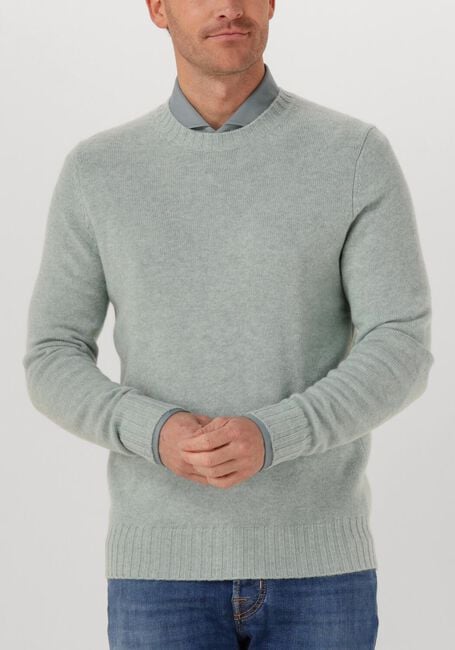 Mint LEURINK KNIT Trui RIFREDO O-NECK - large