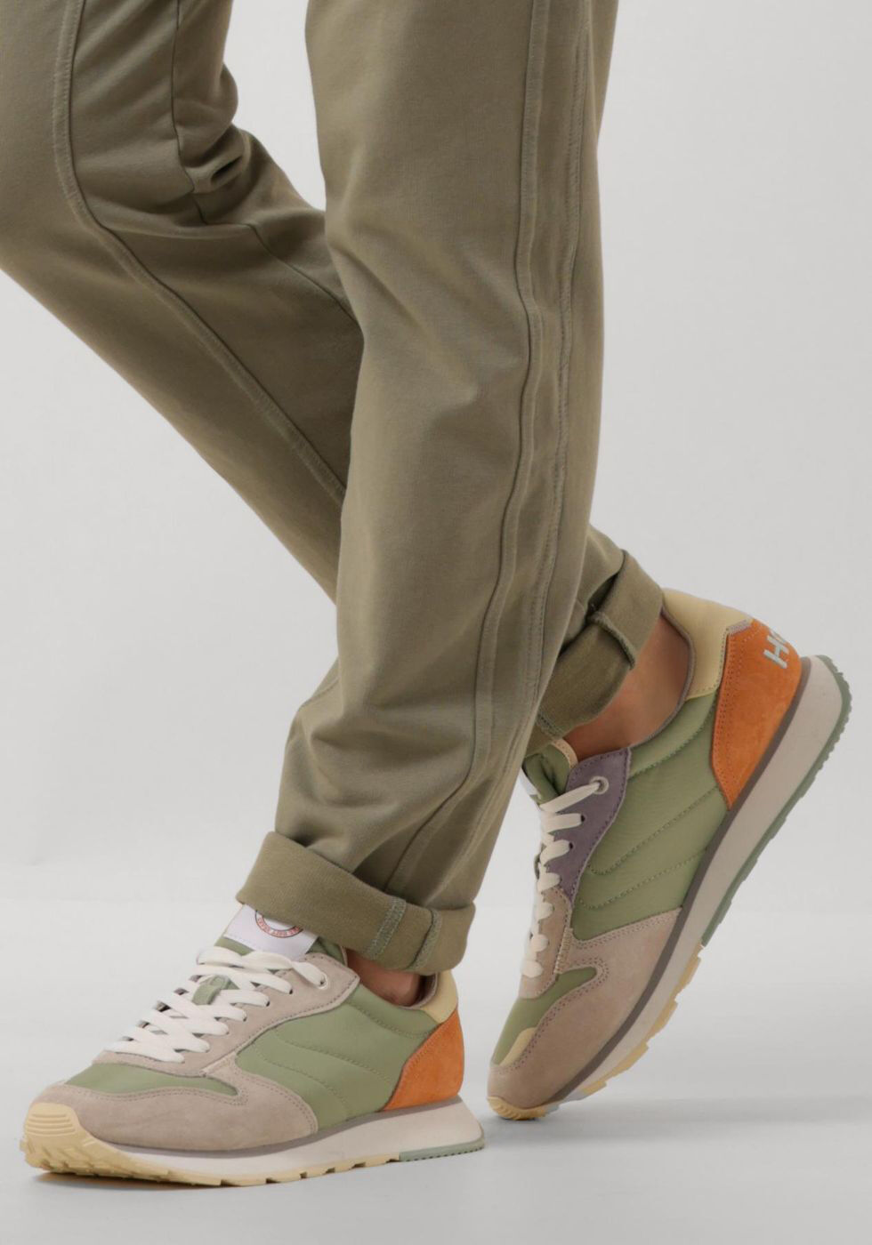 Groene THE HOFF BRAND Lage sneakers DELPHI TRACK + FIELD - large