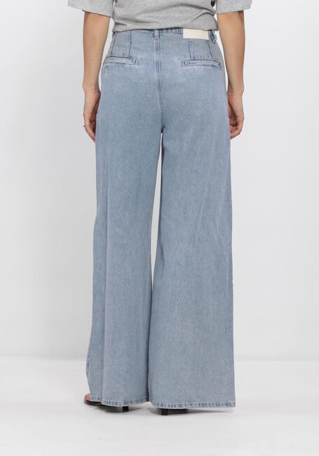 Blauwe ALIX THE LABEL Wide jeans LADIES WOVEN DENIM WIDE PANTS - large