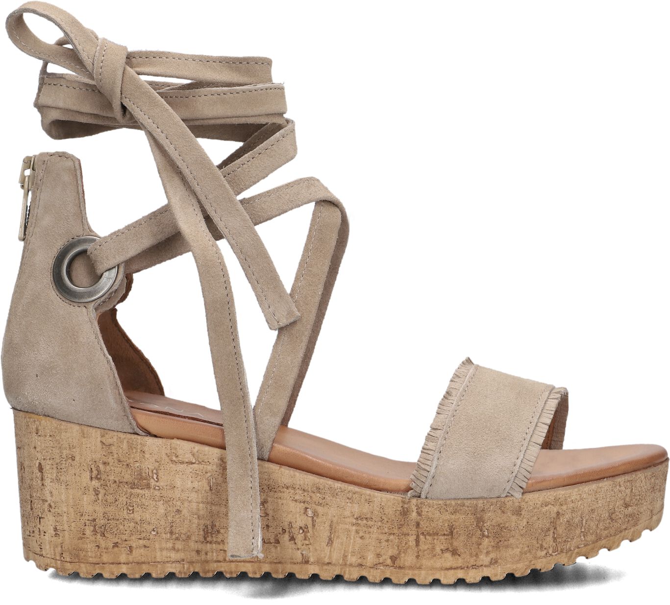 Ayana Sandalen
Dames 722007, Maat: 41, Materiaal: Suède, Kleur: Beige