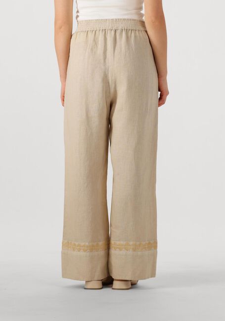 Beige GREEK ARCHAIC KORI Wijde broek 210624 - large