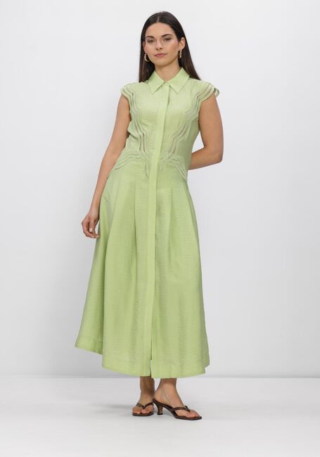 Lime COPENHAGEN MUSE Maxi jurk CMCOLE-DRESS - large