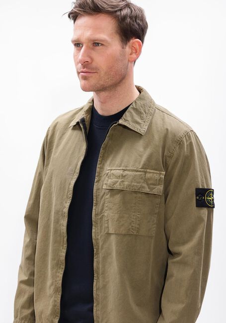 Groene STONE ISLAND Overshirts SHIRTS S00WN - large