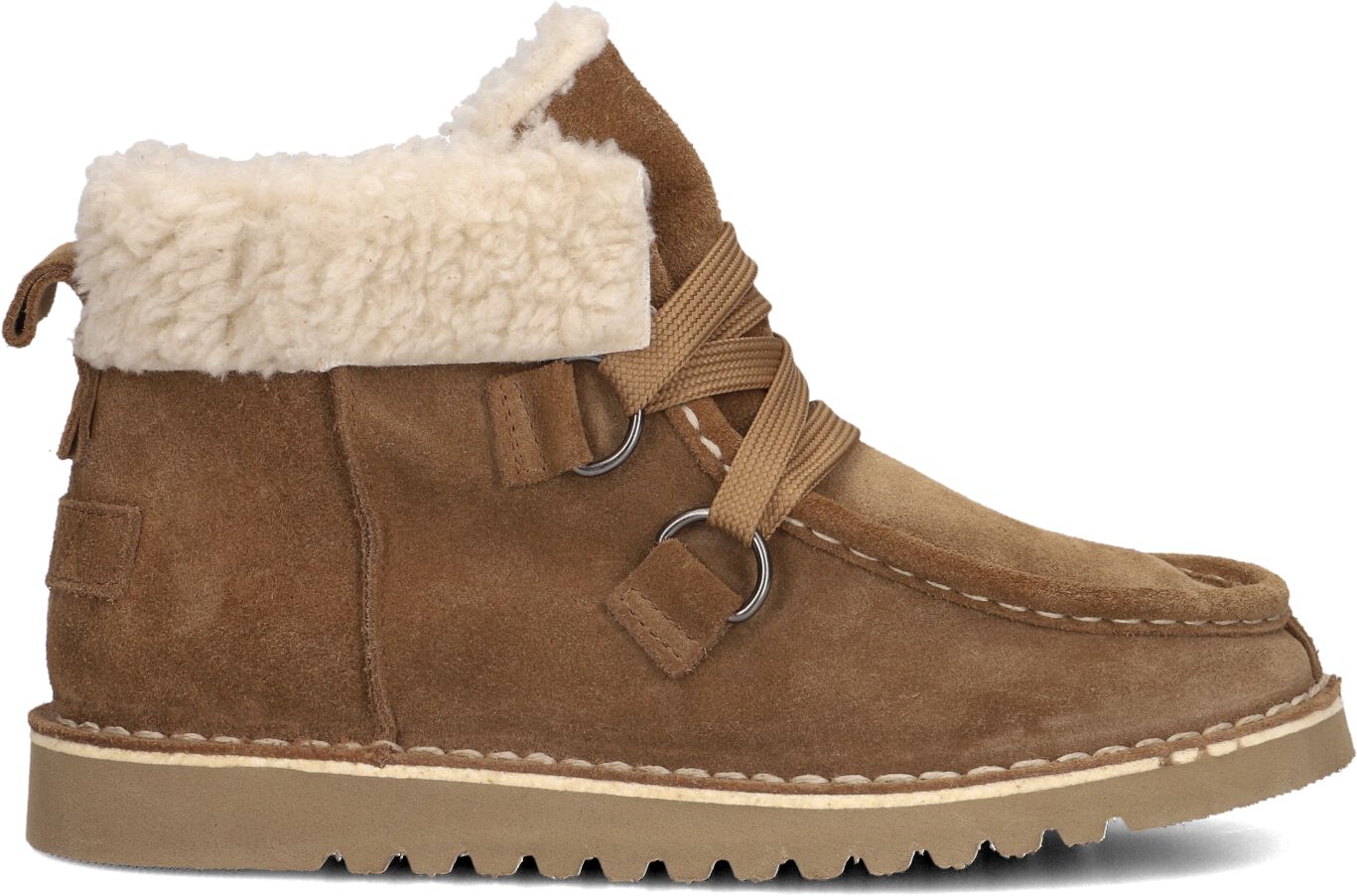 Ayana Veterboots Dames 2426, Maat: 40, Materiaal: Suède, Kleur: Taupe