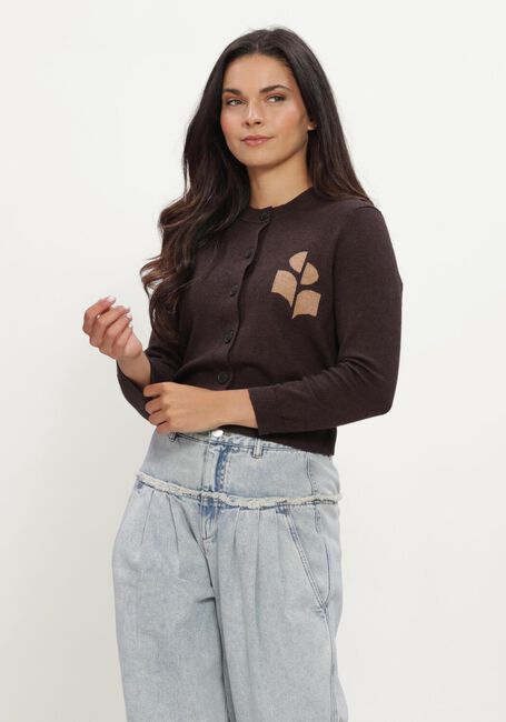 Bruine ISABEL MARANT Trui NEWTON CARDIGAN - large