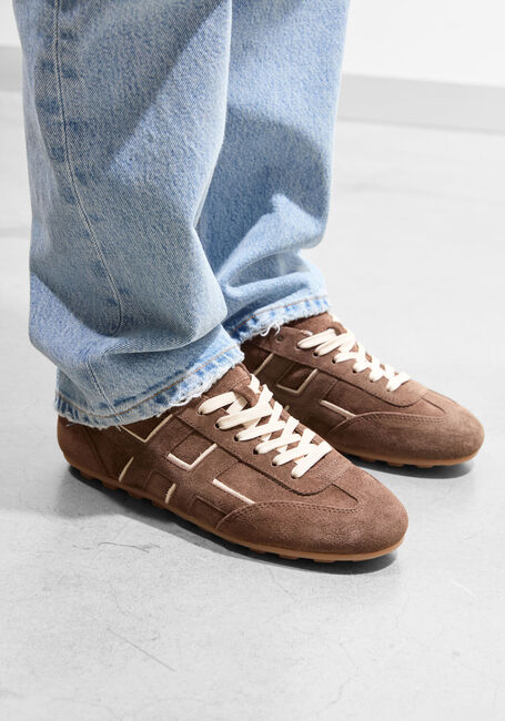 Bruine HOGAN Lage sneakers H693 ALLACCIATO H Bruine HOGAN Lage sneakers H693 ALLACCIATO H - large