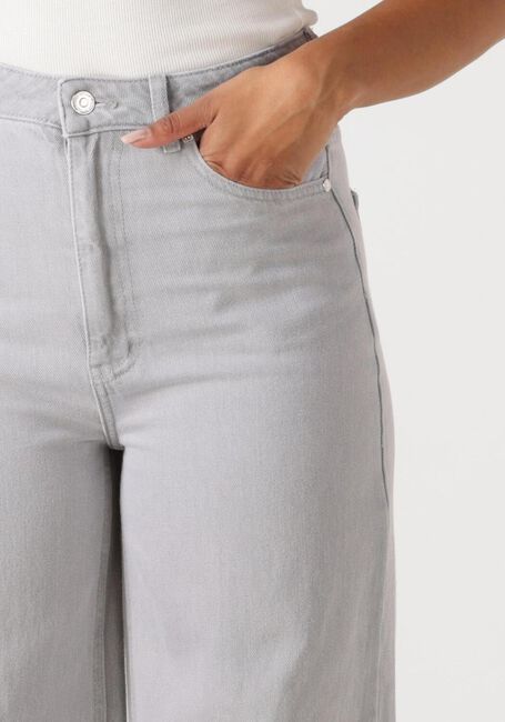 Grijze SECOND FEMALE Wide jeans DENIRA DENIM JEANS - large